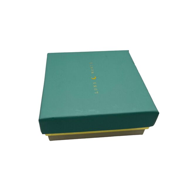 Luna Norte Tiger Eye Necklace Set 14KT Plated Brass Courage Clarity Focus New - Picture 2 of 15